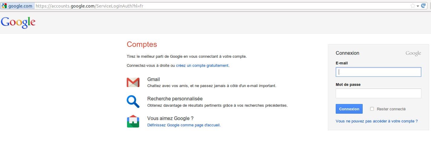 comment ouvrir mon compte google