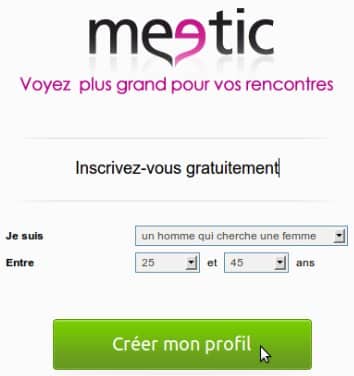 comment modifier pseudo meetic