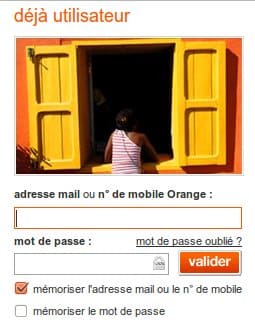 Compte sur Orange.fr