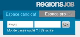 Espace candidat