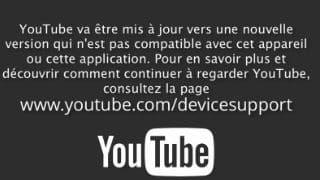 Mise à jour Youtube en français