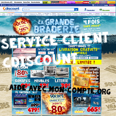 Service client cdiscount