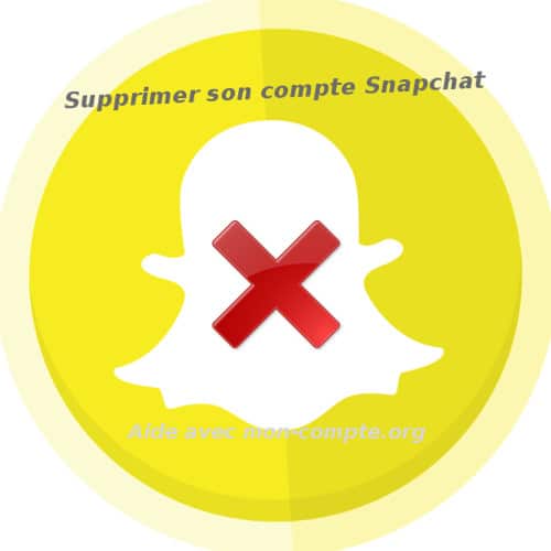 Supprimer un compte Snapchat